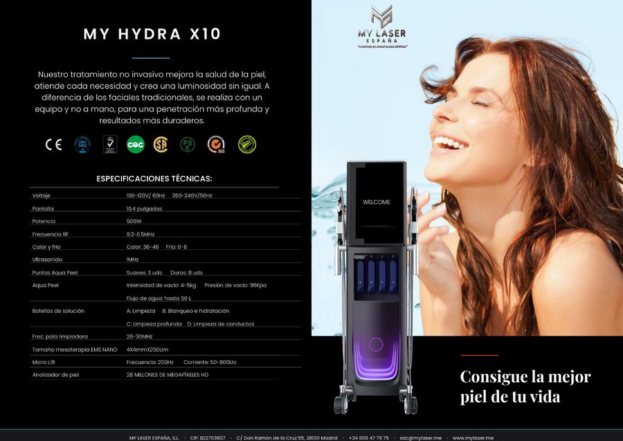 Portada catálogo MyHidra X10